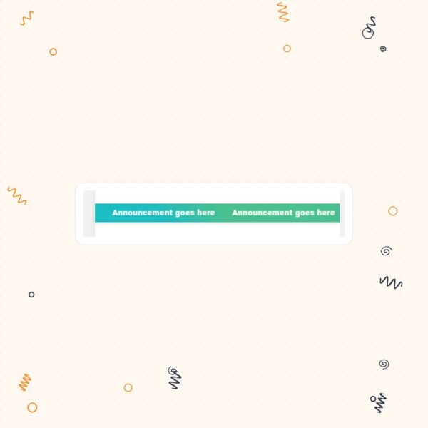 Announcement Bar