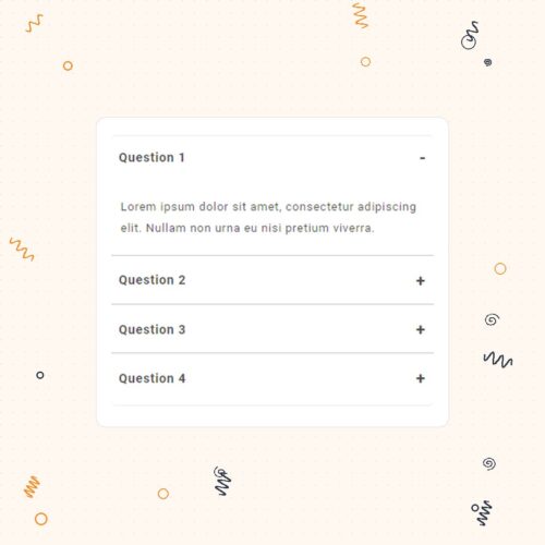 FAQ Accordion Section