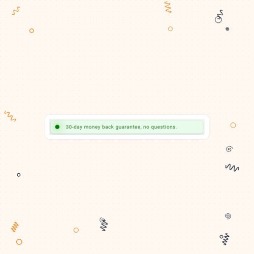 Money-Back Guarantee Badge